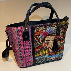 Frida Kahlo Mexican Tote Bag